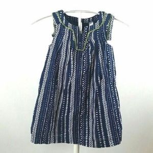 Cherokee Dress Girls Size 3 Toddler Sleeveless Lin